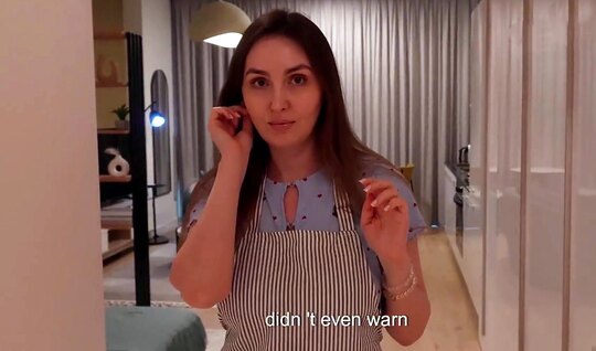 Russian MILF in POV agreed to hot on-camera sex