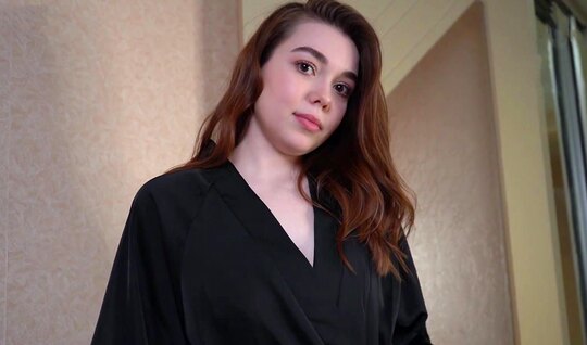 Russian neighbor in stockings came to specially sex