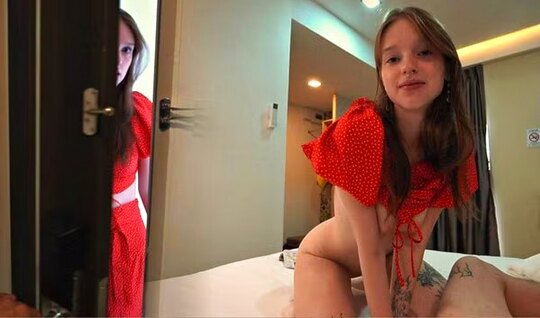 A young cutie came to her guy for a portion of pleasure