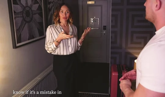 A Russian woman asked a man to join her in bed for sex